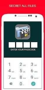 Audio File Lock Keep Safe Data Encrypted स्क्रीनशॉट 1