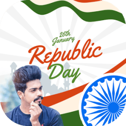 Republic Day Photo Frame : 26 January Photo Frames आइकन