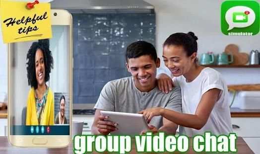Free Group Video Call For Whatsapp - Simulated screenshot 2