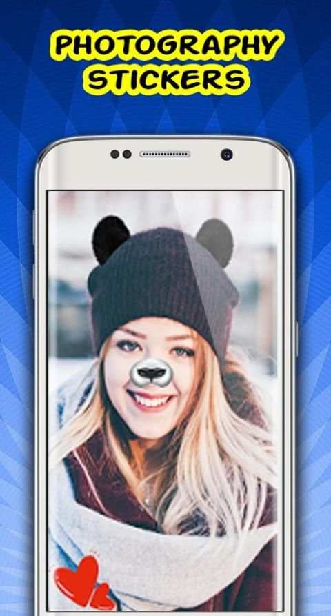 Face Snappy camera : Snappy Photo Filters Stickers screenshot 1