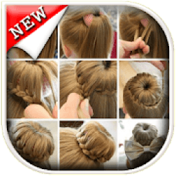 Simple Little Girl Hairstyles icon