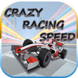 crazy racing speed icon