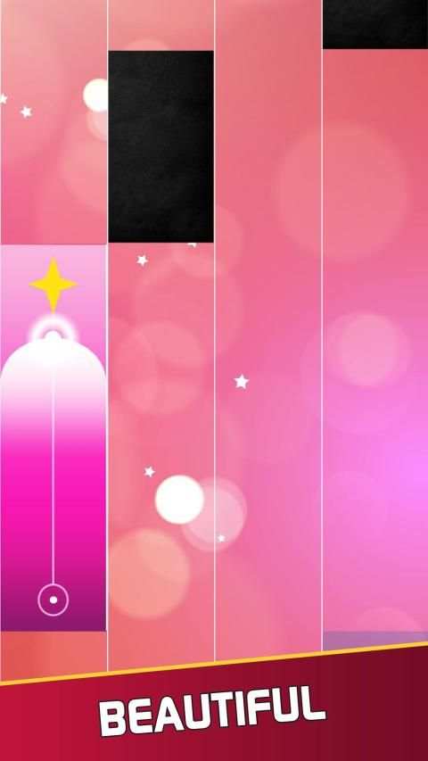 Piano Tiles Pink - Music Rat Go screenshot 2