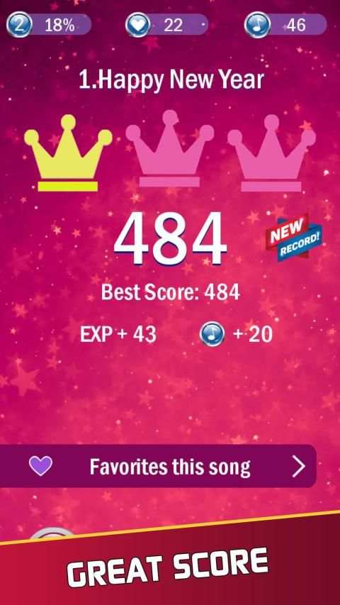 Piano Tiles Pink - Music Rat Go screenshot 1