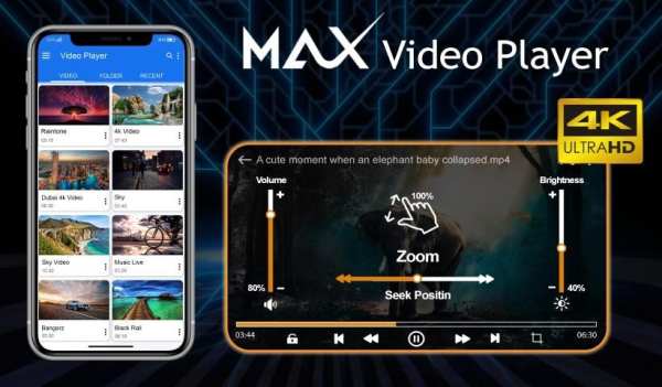 MAX Video Player - Super HD Max Video Player screenshot 2