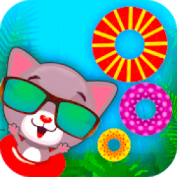 ikon Talking Cats Float Tom Pool - Tomcat