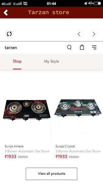 Tarzen Online Shopping App screenshot 3
