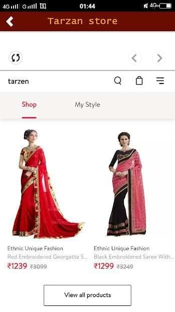 Tarzen Online Shopping App screenshot 2