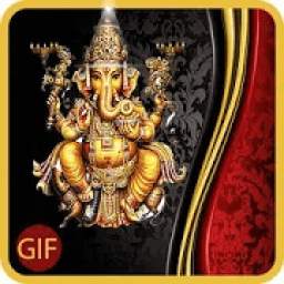 Ganesh Chaturthi Wishes GIF & Lord Ganesha Status