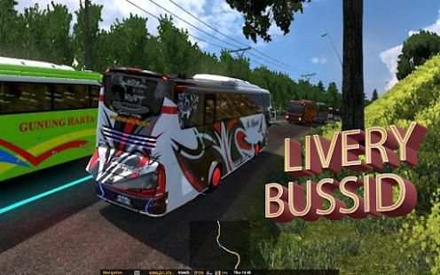 Livery BUSSID Indonesia Simulator Bus screenshot 1