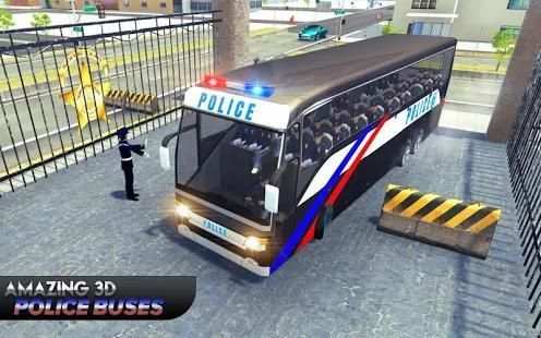 Police Bus Parking 3D Game: Police Driver screenshot 10
