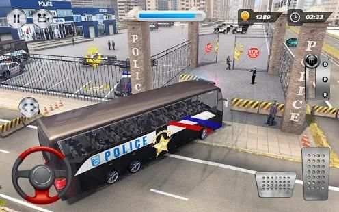 Police Bus Parking 3D Game: Police Driver screenshot 15