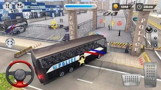 Police Bus Parking 3D Game: Police Driver screenshot 7