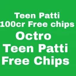Teen Patti 100cr Free Chips