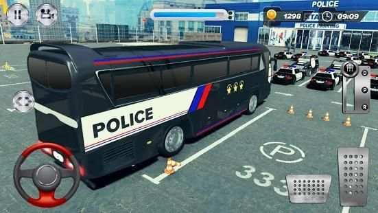 Police Bus Parking 3D Game: Police Driver screenshot 4