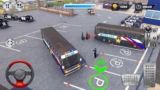 Police Bus Parking 3D Game: Police Driver screenshot 5