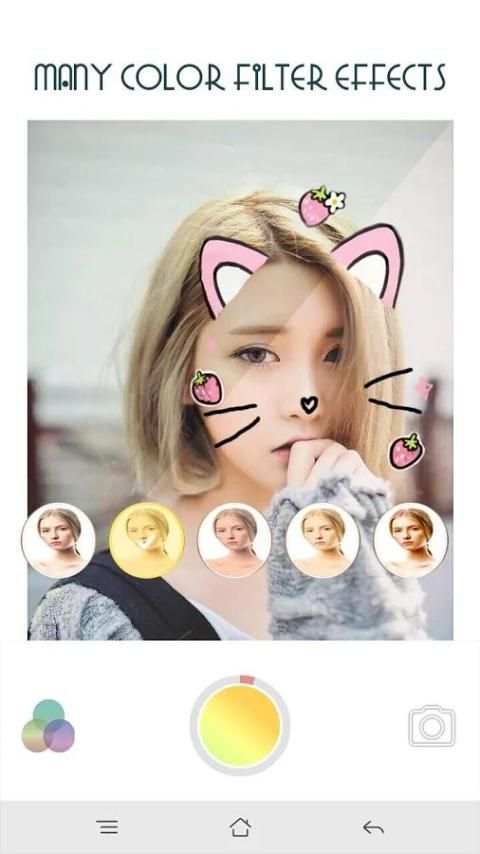 Cat Face Camera Effect - Camera Selfie Filters screenshot 3
