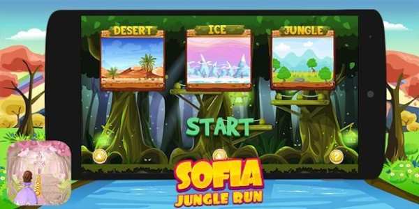 Temple Princess Sofia Jungle Run* 2 تصوير الشاشة