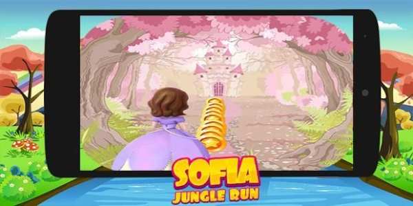 Temple Princess Sofia Jungle Run* 1 تصوير الشاشة