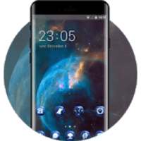 Space galaxy theme interstellar