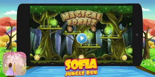 Temple Princess Sofia Jungle Run* 3 تصوير الشاشة
