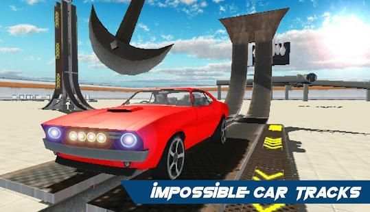 Ultimate Car Driving Simulator - Impossible Tracks screenshot 2