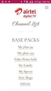 Airtel Digital TV Channel List screenshot 5