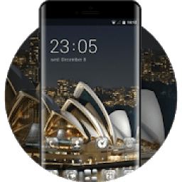 ikon Landscape theme wallpaper australia evening opera