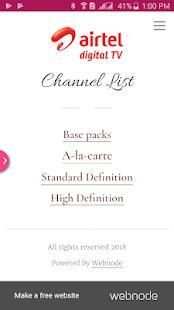 Airtel Digital TV Channel List screenshot 7