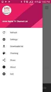 Airtel Digital TV Channel List screenshot 1