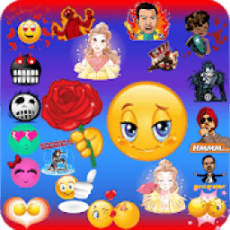 Talking Emoji HD Stickers For All Messengers icon