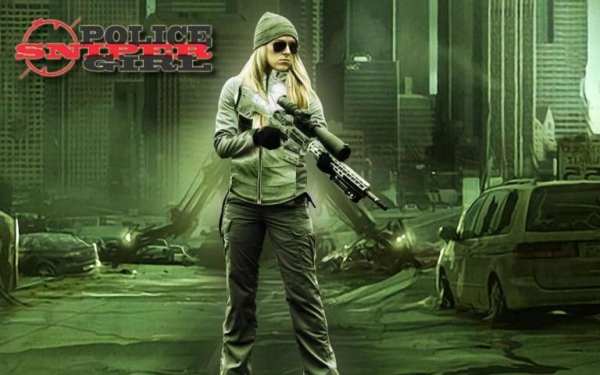 Police Sniper Girl 3D screenshot 5