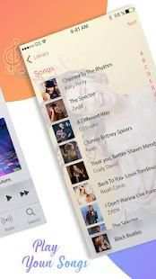 Music Player Style iphone X 2018 free Music screenshot 5