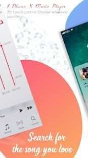 Music Player Style iphone X 2018 free Music screenshot 2