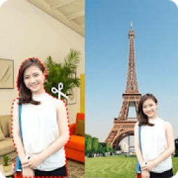 Photo Cut and Paste: change photo background icon