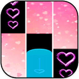 Pink Heard Piano Tiles icon