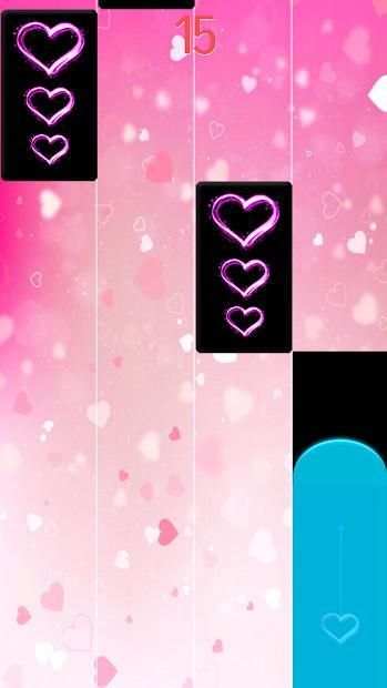 Pink Heard Piano Tiles screenshot 3