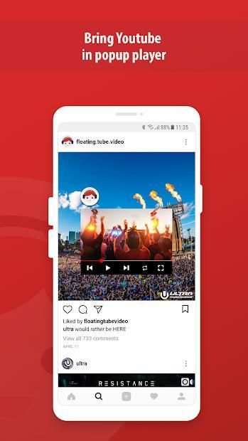 Floating Tube Player screenshot 8