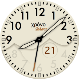 ikon Χρόνο Sahara, Smart Watch Face