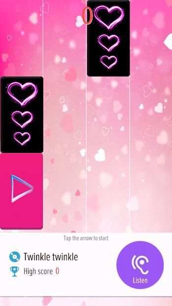 Pink Heard Piano Tiles screenshot 4