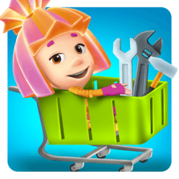Фиксики в Магазине, Супермаркет Игра для Детей иконка