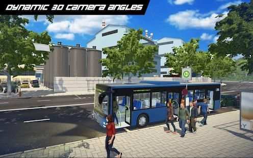 Offroad Snow Bus : Mountain Tracks Transport Coach screenshot 3