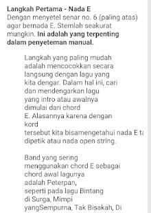 Cara Menyetem Senar Gitar screenshot 5