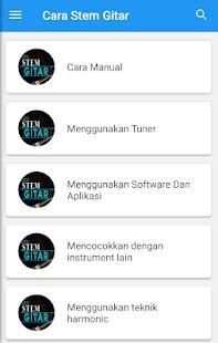 Cara Menyetem Senar Gitar screenshot 2