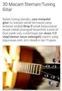 Cara Menyetem Senar Gitar screenshot 7