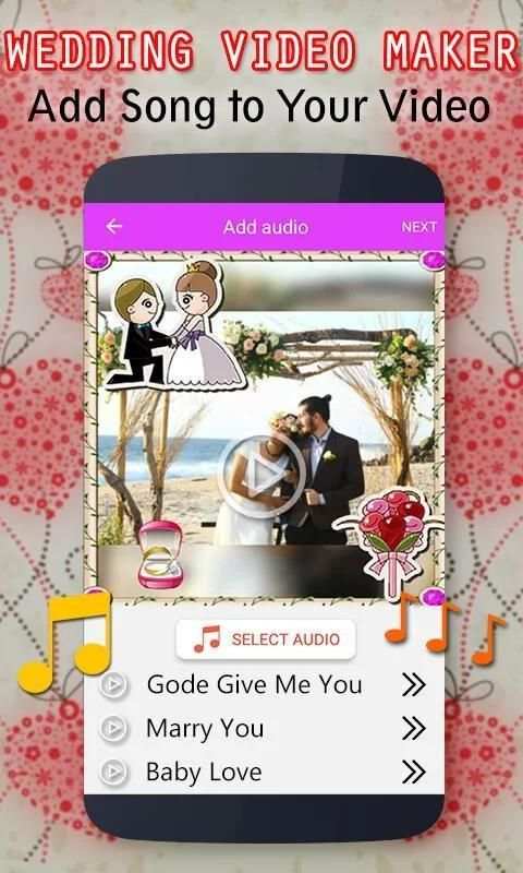 Wedding Video Maker with music screenshot 2