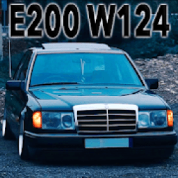 ikon E200 W124 Classic Car Driving