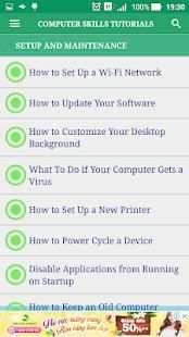 Learn Computer Skills Tutorials - Computer Skills screenshot 5