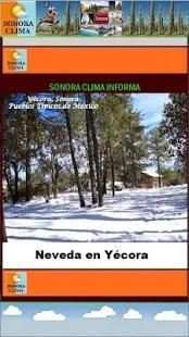 SONORA Clima 1.0 screenshot 2