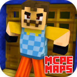 MCPE MAPS For Scary Horror Neighbor Mod आइकन